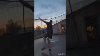reverse trampoline Tricks!