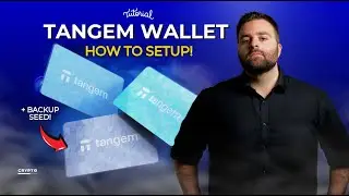 How to Set Up a Tangem Wallet with a Seed Phrase 🔐 | Step-by-Step Guide (4K)