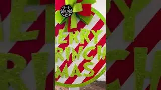 Christmas Door Hanger #diycrafts #christmas #christmascrafts #christmasdecor #crafts #handmade
