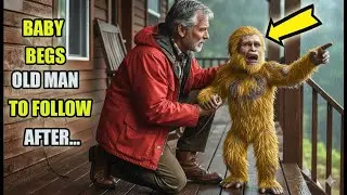 Crying Baby Bigfoot Begged Him To Follow   What Awaited Was Beyond Belief
