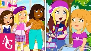 Two different types of friends! | Isabel & Nicki's Super Duper Twin Adventure | American Girl