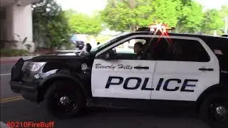 Beverly Hills Police Dept. Responding