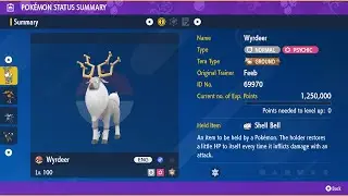 Wyrdeer - Solo - 7 Star Skeledirge Raid - Pokemon Scarlet/Violet