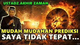 Mudah - Mudahan Prediksi Saya Tidak TEPAT - Ust. Zulkifli Muhammad Ali