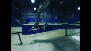 Feeble grind @ Ramp City skatepark