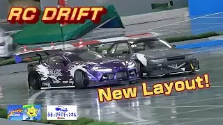 【RC DRIFT】レジャーランド春日部 新レイアウト【ラジドリ】