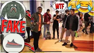 Wearing Fake Hypebeast Outfit To The Mall 😱‼️