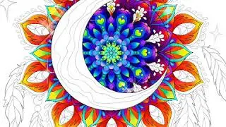 Crescent Moon Mandala