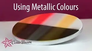 Using Metallic Colours  - A tutorial by Cassie Brown