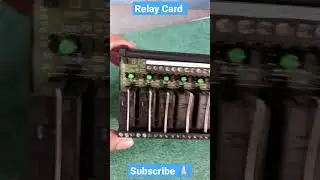 24V Relay card #technology #relay #viral #shorts #electrical #trading