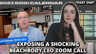 EXPOSING A BEACHBODY CEO ZOOM CALL *New Beachbody Scam* #antimlm