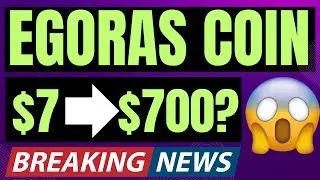 EGC Coin to $700 🔥 - Best Coin To Invest Today - Egoras Credit EGC Coin Price Prediction
