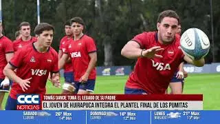 13 Tom&aacute;s Dande viaj&oacute; con Los Pumitas al Championship M20 de Sud&aacute;frica