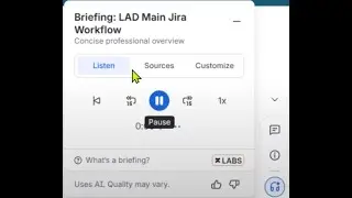 Rovo 🤖 in Atlassian Cloud describes 🗣️ my Confluence page!