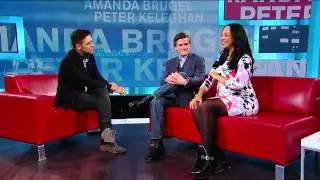Peter Keleghan and Amanda Brugel on George Stroumboulopoulos Tonight: INTERVIEW