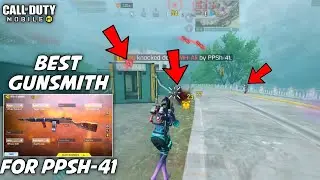 BEST GUNSMITH FOR PPSH-41 | HIP FIRE BUILD FOR PPSH-41 | BATTLE ROYALE POCO X3 PRO