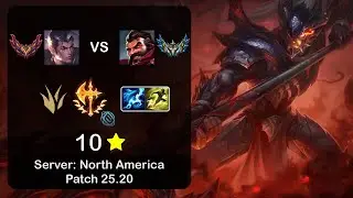 Xin Zhao Jungle vs Graves - NA GrandMaster - Patch 25.20