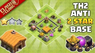 Town hall 2(Th2) Base | Town hall 2(Th2) Farming/Trophy/Pushing/War Base | Coc Th2 Base (Link) 2024
