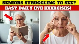 Senior Eye Exercises: 5 Easy Daily Habits to Reduce Strain & Sharpen Vision