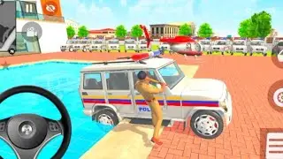 🚨Modified Car Wala: Franklin Order 😱 In Indian Foutuner And create drives A🤑Indian Police SUV Game💸 