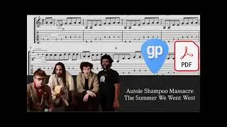 Aussie Shampoo Massacre - The Summer We Went West PDF AND Guitar PRO Tabs [TABS]