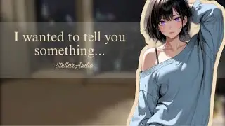 Your roommate holds you in her arms and confesses her feelings to you ❤️ [sleep aid] 