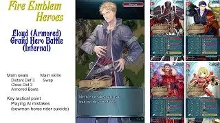 Fire Emblem Heroes - Grand Hero Battle Lloyd (Infernal - Armored)