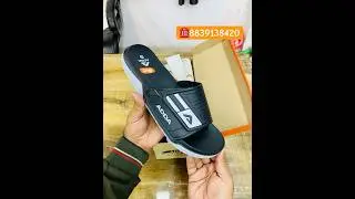 Adda Men&rsquo;s Black Slides | Adda flip flop sliders | Adda 0107 | Adda footwear Thailand #addafootwear