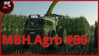 MBH Agro #80  chews us tru one hectare of mais after another  #farmingsimulator25