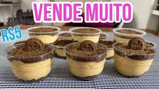 GANHE DINHEIRO VENDENDO ESSA SOBREMESA DE 3 INGREDIENTES- Faça e venda