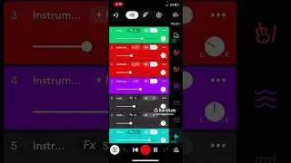 Make beats on mobile phones #beats #bandlab #music 