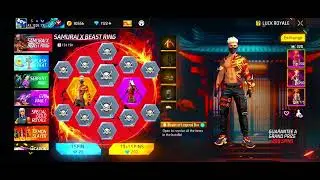 SAMURAI X BEAST RING EVENT FF NEW EVENT NEW EVENT TODAY NEW EVENT FREEFIRE