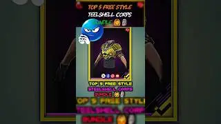 Top 5 Free Style Teelshell corps bundle 🙆🗿 #reels #freefireclips #freefireshorts #freeclip #ff
