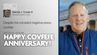 Happy covfefe anniversary!
