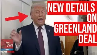 NEW DETAILS: Trump SHOCKS Reporters With Greenland Bombshell at Gaggle with Press on Air Force One!