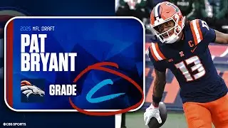 2025 NFL Draft Grades: Broncos receive 'C' for selecting WR Pat Bryant at No. 74 overall