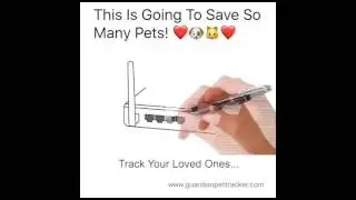 The End To Lost Pets - Guardian Pet Tracker