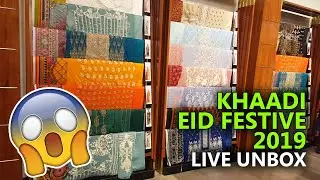 Exclusive Eid Collection - Khaadi Festive 2019 - Sara Clothes Try on Haul