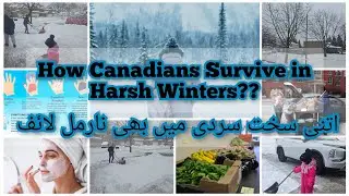 Canadians sakht sardi k dino me khud ko kaise protect karte hain?| Real life tips |Winter life in 🇨🇦