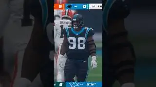 1st SACK of the Carolinas Only Challenge!! #panthers #madden23 #NFL #carolinapanthers #franchise