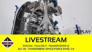 SpaceX - Falcon 9 - Transporter 12 - SLC-4E - Vandenberg SFB, January 14, 2025