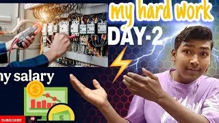 **No Shortcuts ⚡ Real Electrician Hard Work**#electricwork #youtubeshorts #dailygrind #electrical 