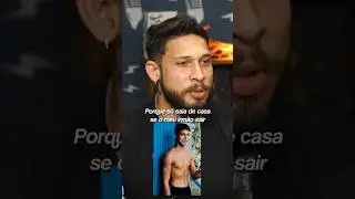 E foi assim que o Ramon começou na academia #flowpodcast #ramondino #mrolympia #shorts