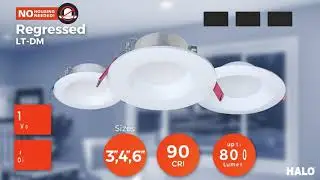HALO Canless Downlights Overview