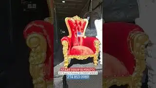 Srart your business renting chairs ! we ship nationwide Throne Chair 2759 Irving Blvd Dallas