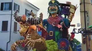 CARNEVALE DI FOIANO 2022 - Sintesi sfilata di ritorno dei 4 carri allegorici
