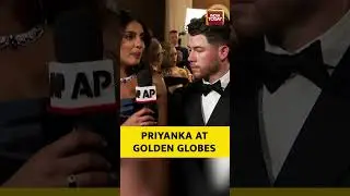 #priyankachopra #goldenglobe Priyanka Chopra Jonas Teases New Film at Golden Globes