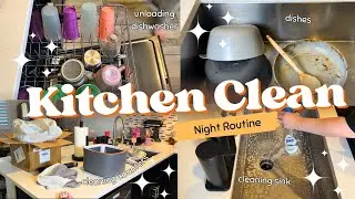 Satisfying Kitchen Clean With Me! Messy Kitchen Cleaning Motivation