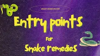 Understanding Power & speed of snake remedies