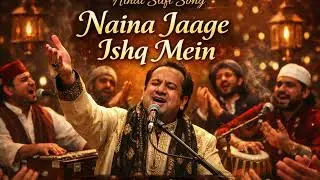 Naina Jaage Ishq Mein | Hindi Sufi song | Sufi Qawwali fusion | romantic Sufi music | Ishq song